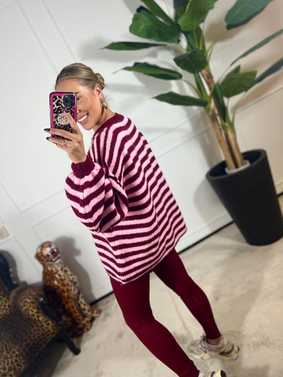ROSALIE STRIPE CARDIGAN