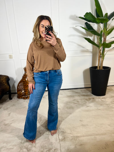 FLARE DENIM JEANS (IN MATEN) 443