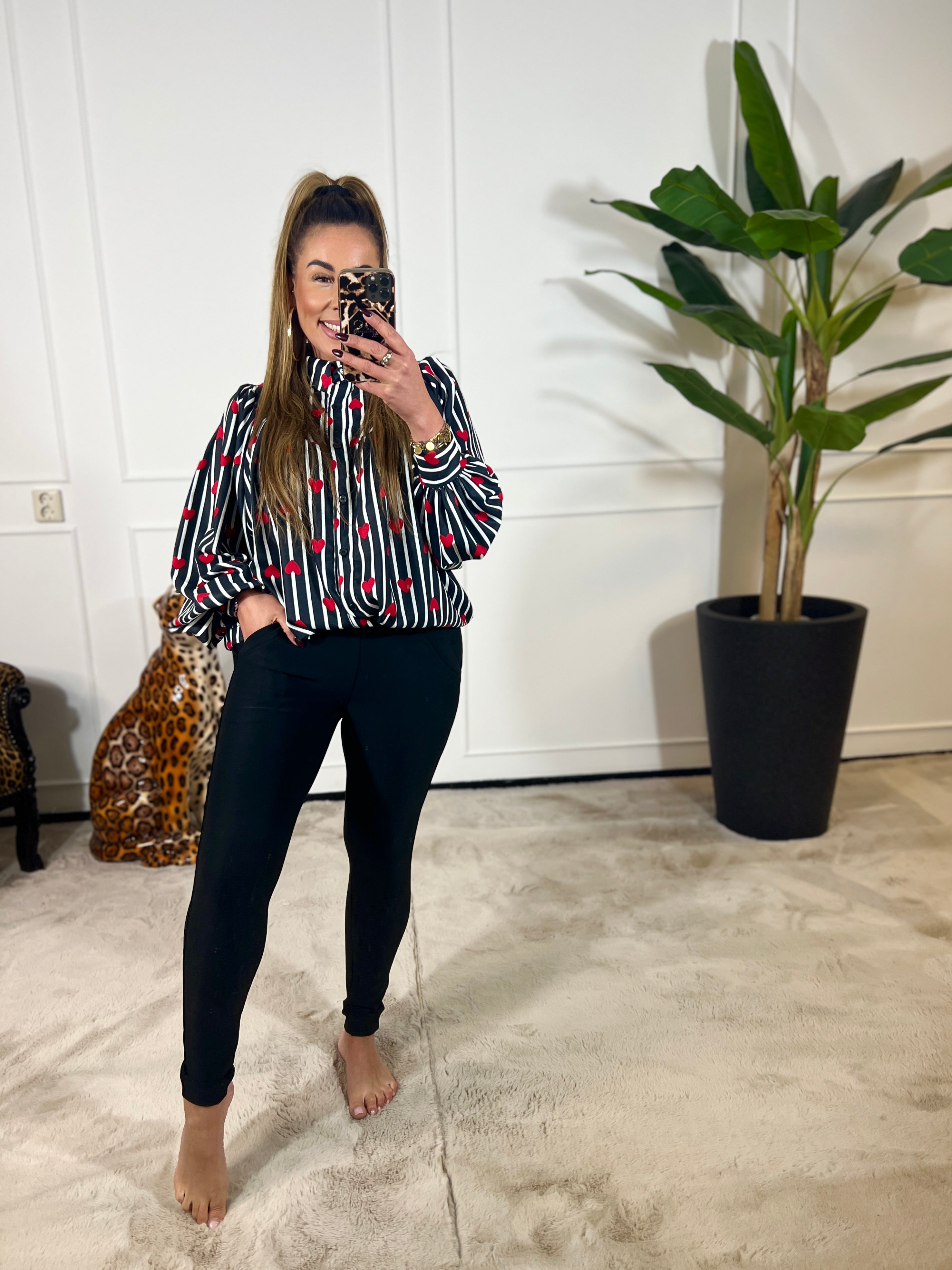 SMALL HEART *KENDALL* BLOUSE