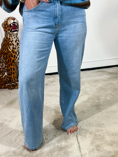 SUBTIELE GLITTER JEANS (IN MATEN) + VIDEO