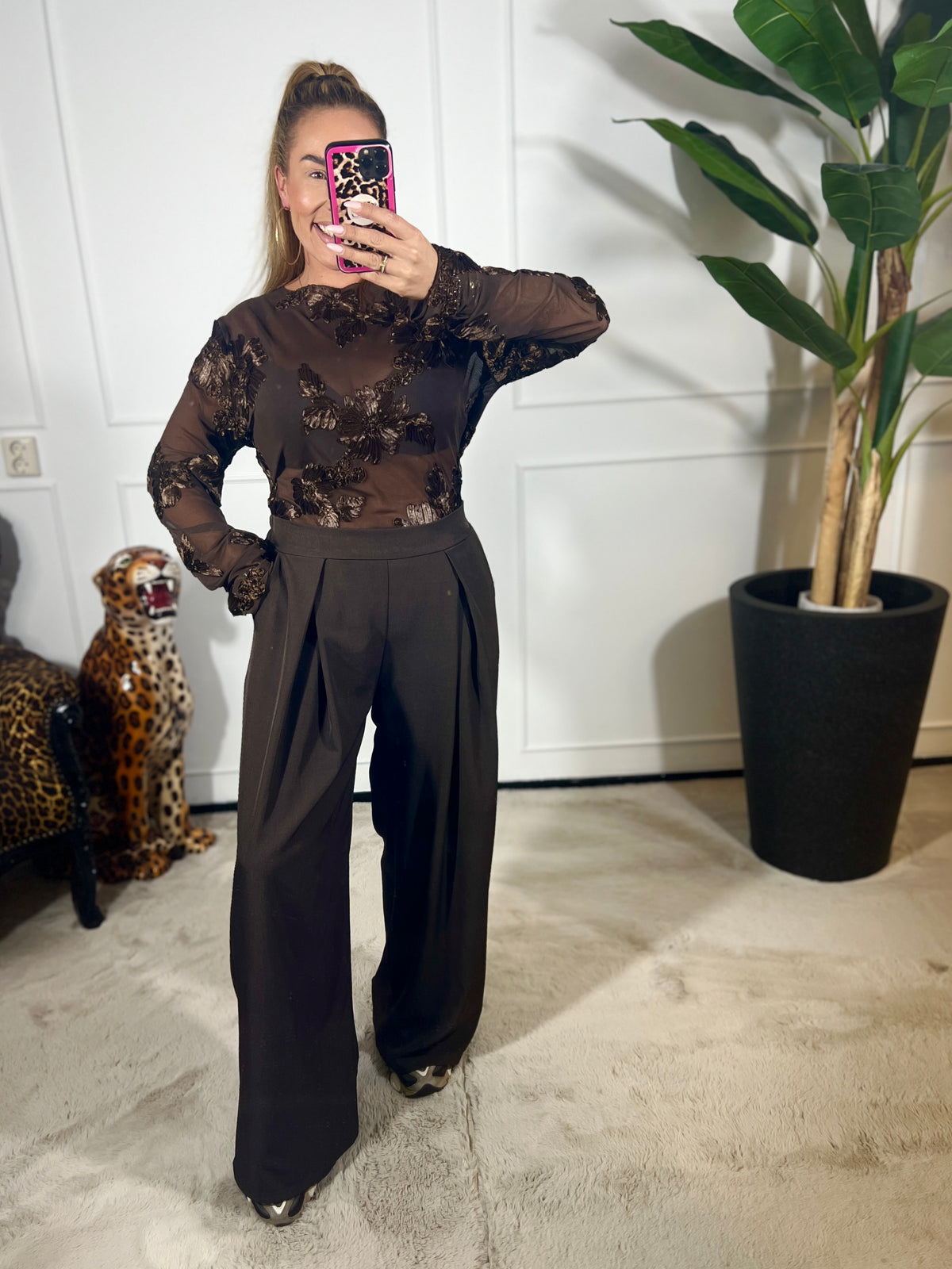 FLORAL MESH BODY