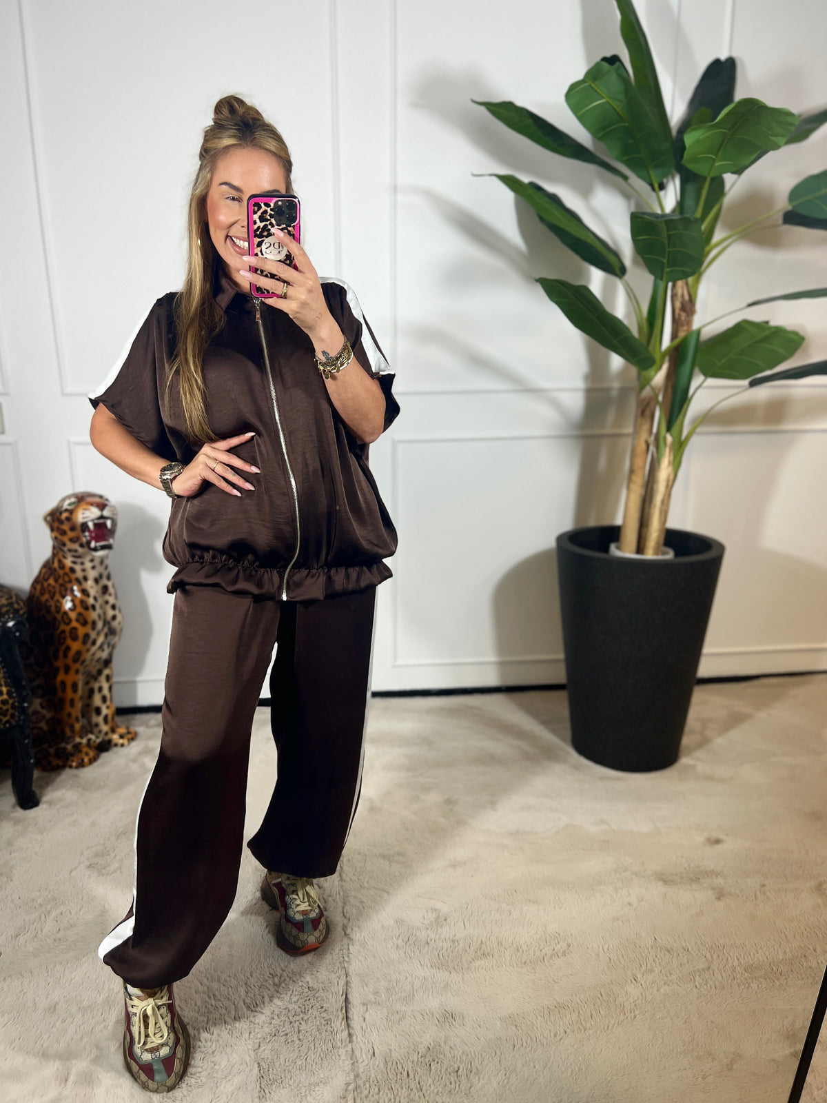 BRUCE SATIN COMFY SET