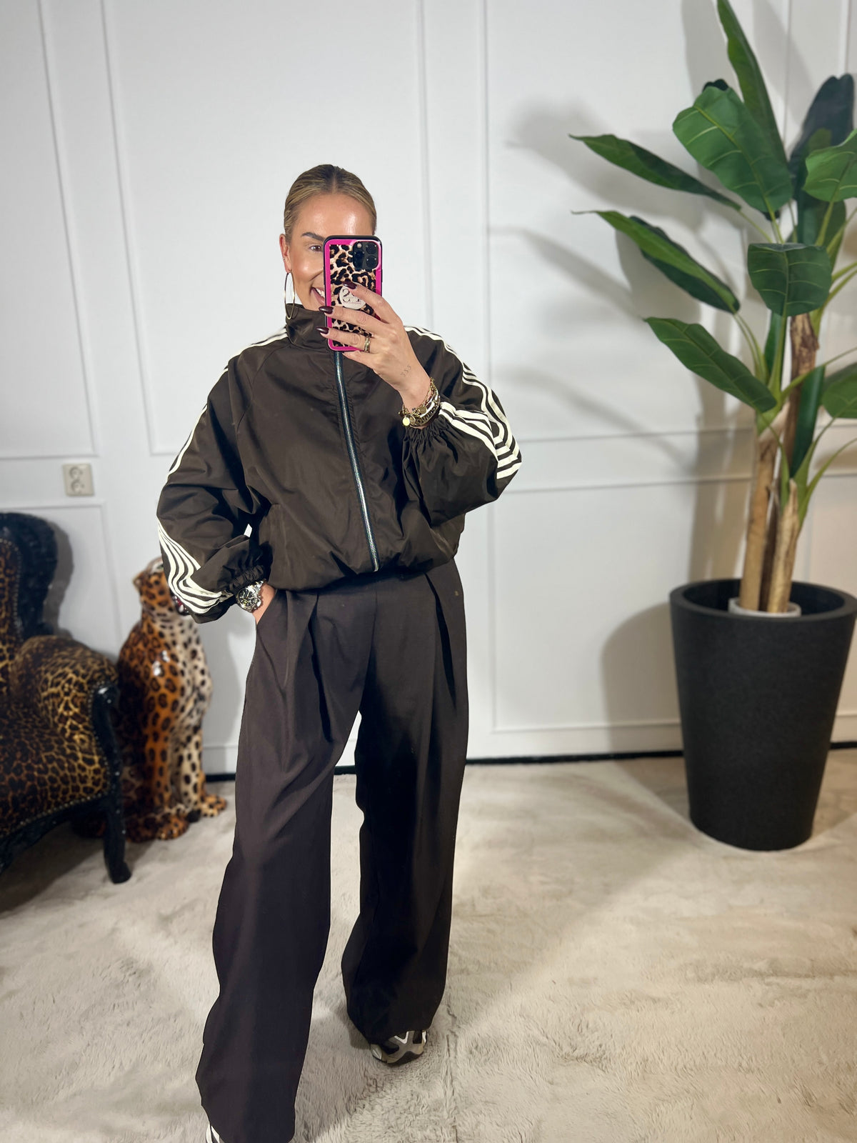 SPORTY STRIPE JACKET