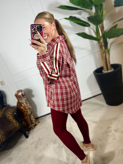 AMOUR CHECK BLOUSE