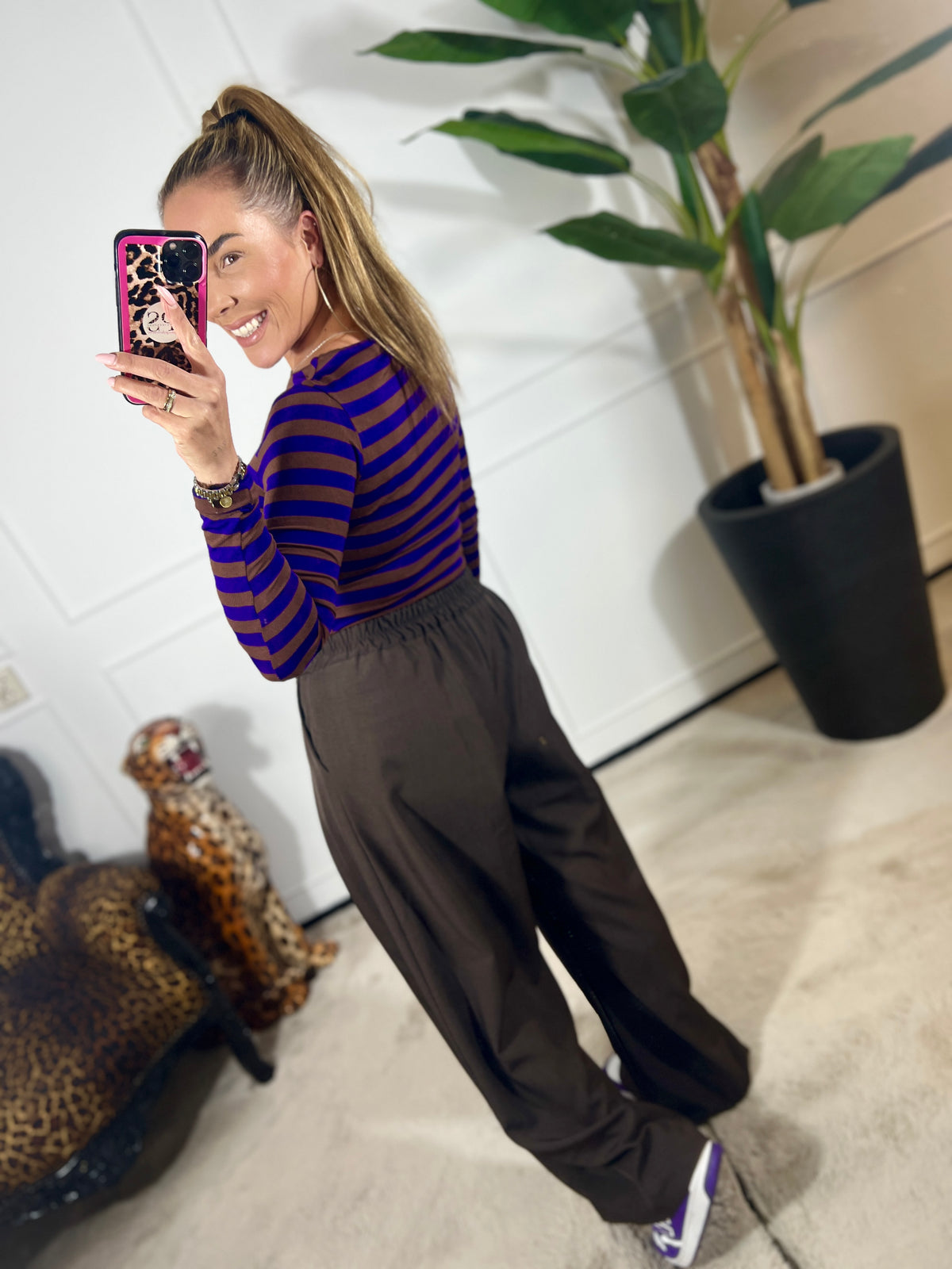 ZIVA STRIPE TOP