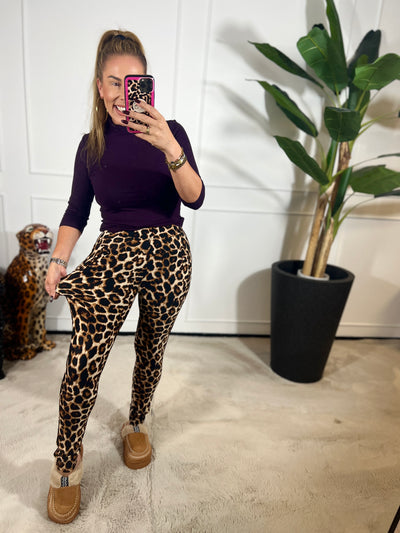 PANTERPRINT TRAVEL TROUSERS