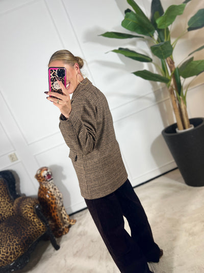 AMÉLIE CHECK BLAZER
