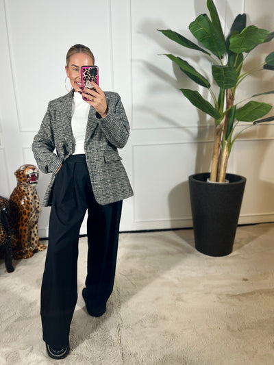 AMÉLIE CHECK BLAZER