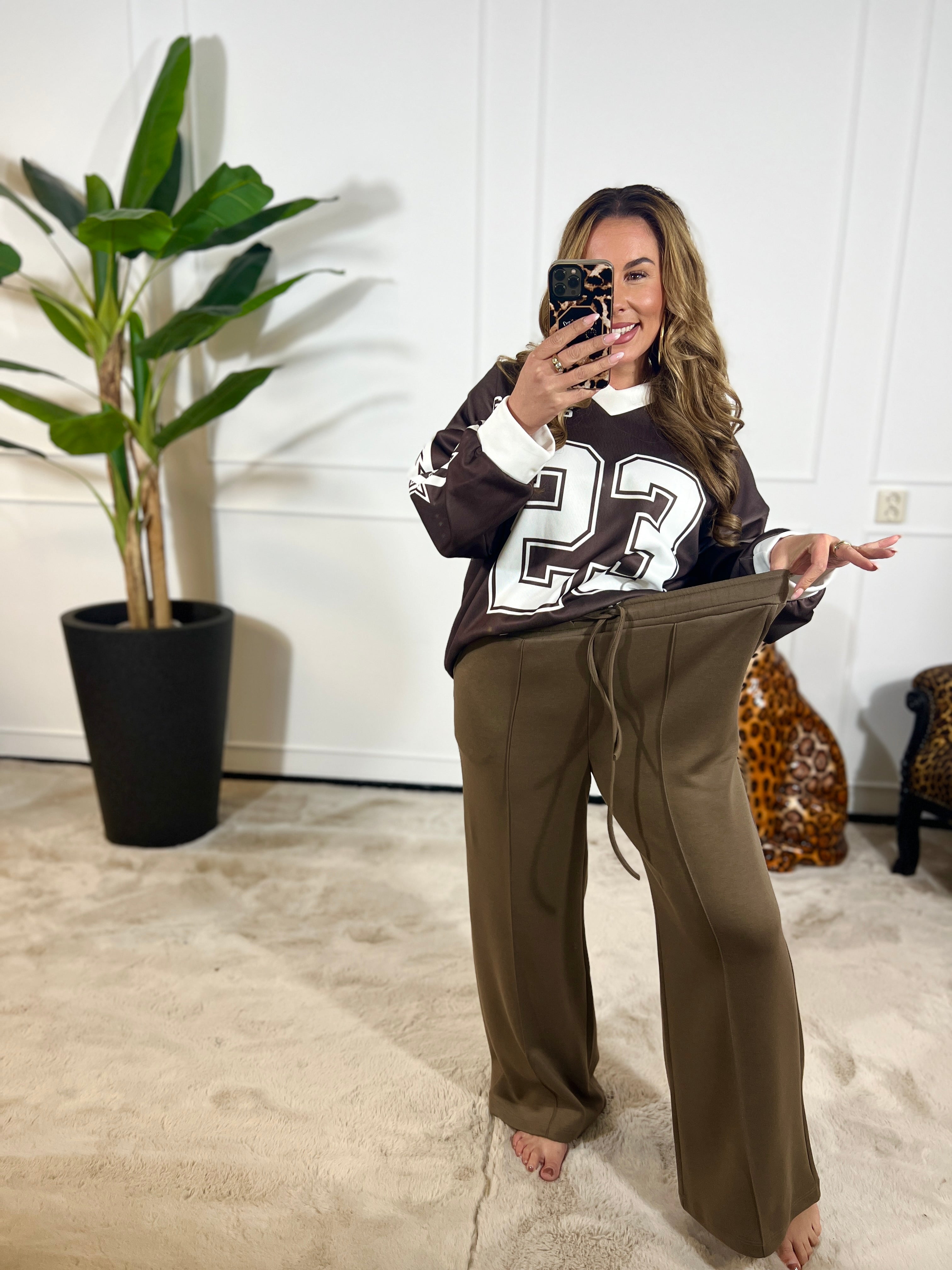 COMFY BROEK (T/M 48)