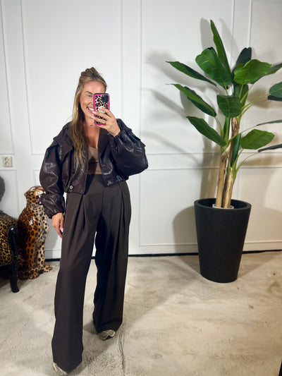MABEL LEATHERLOOK JACKET