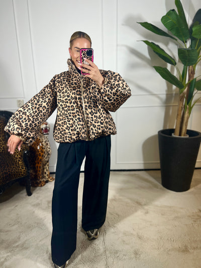 PUFF JACKET PANTERPRINT
