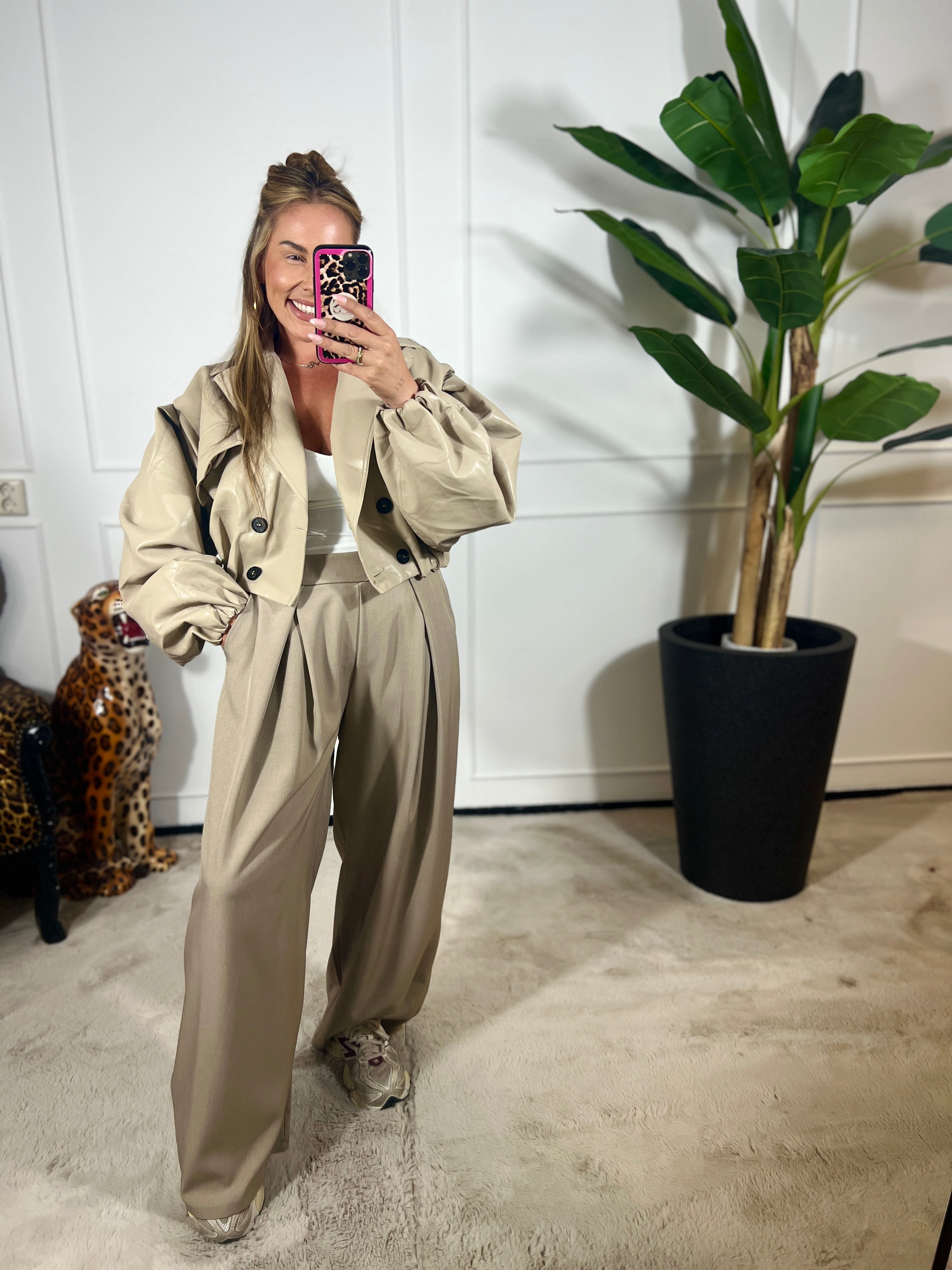 MABEL LEATHERLOOK JACKET
