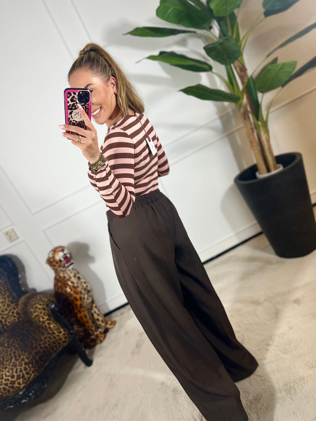 ZIVA STRIPE TOP