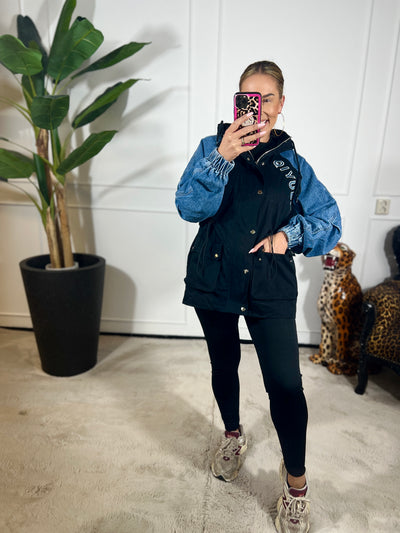 DENIM COZY JACKET