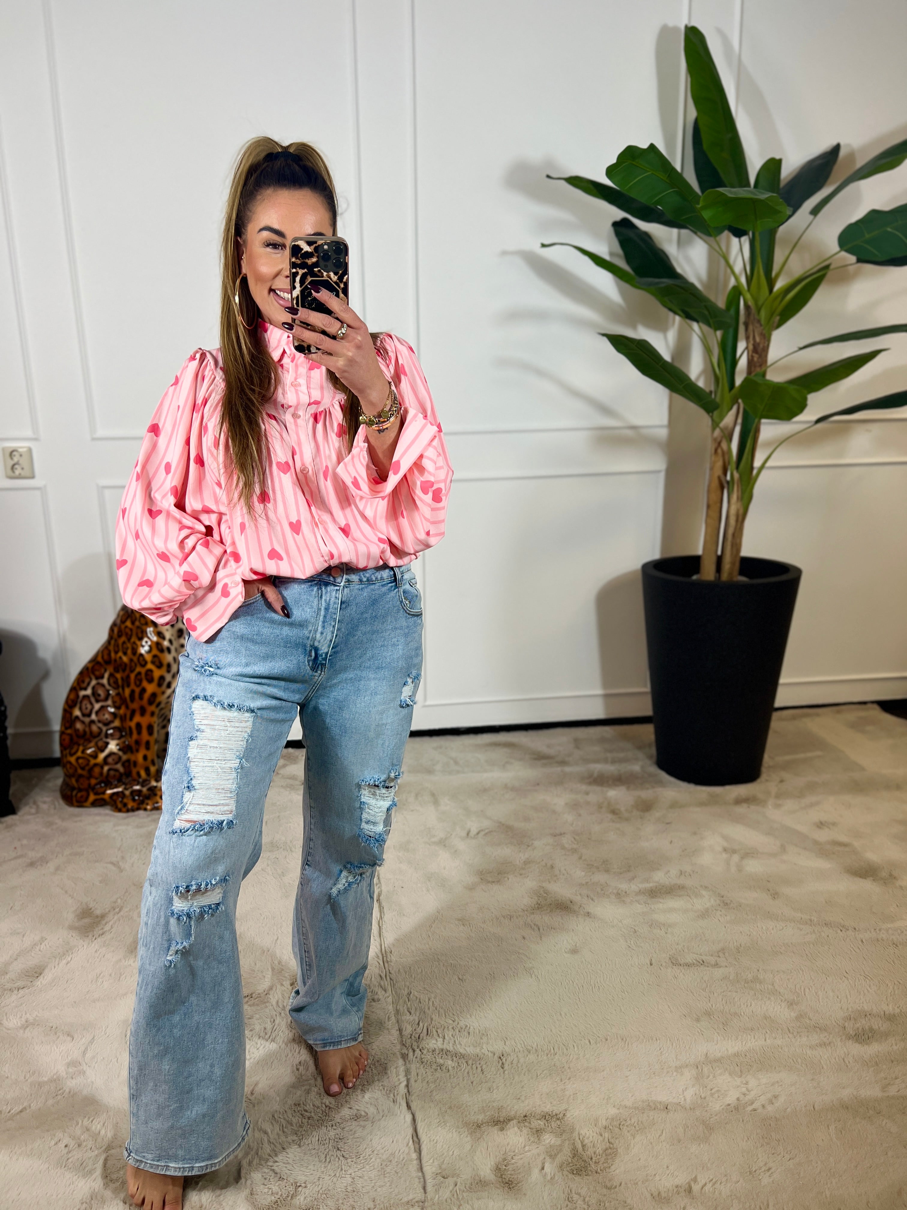SMALL HEART *KENDALL* BLOUSE