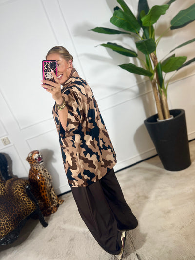 OVERSIZED CAMO BLAZER