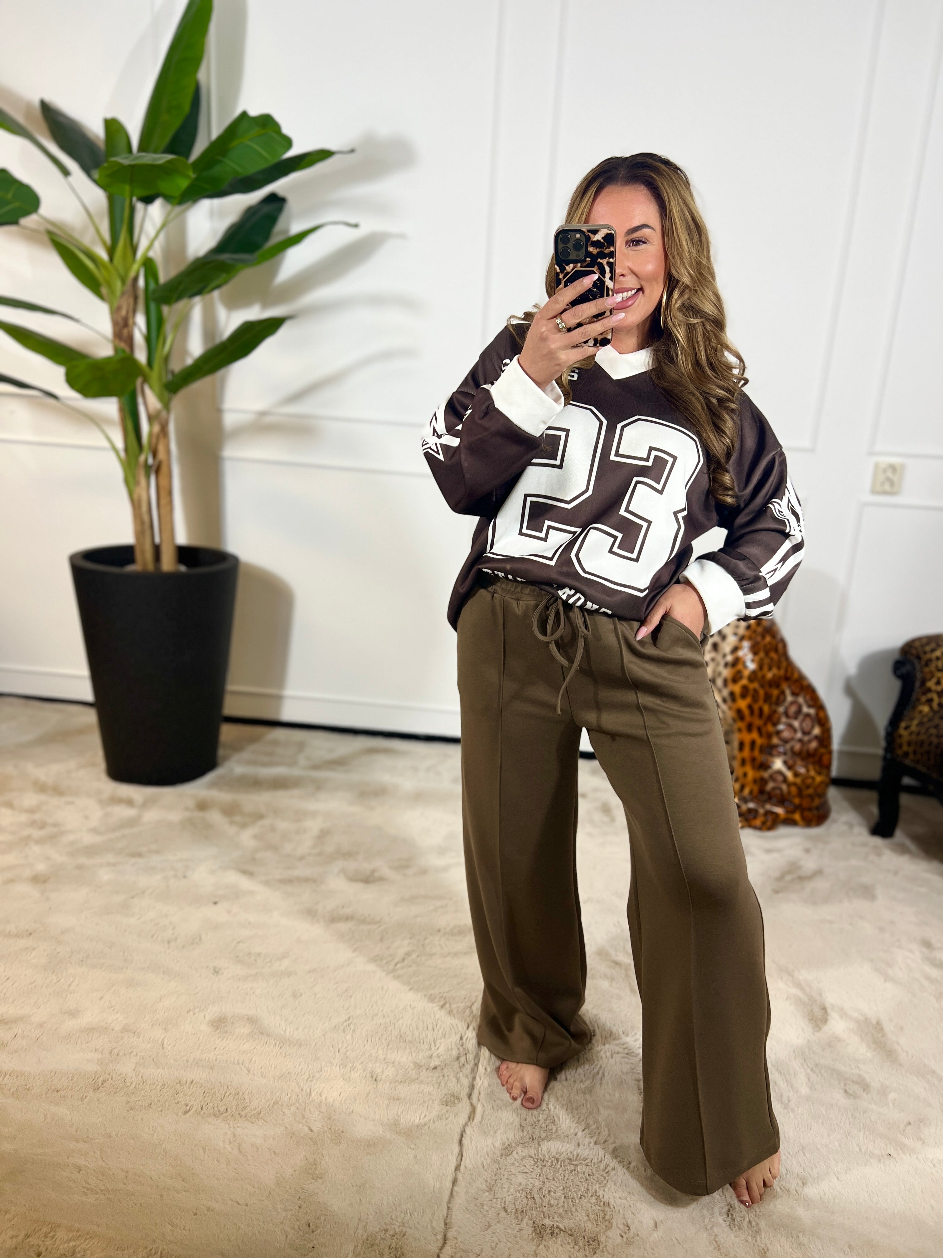 COMFY BROEK (T/M 48)