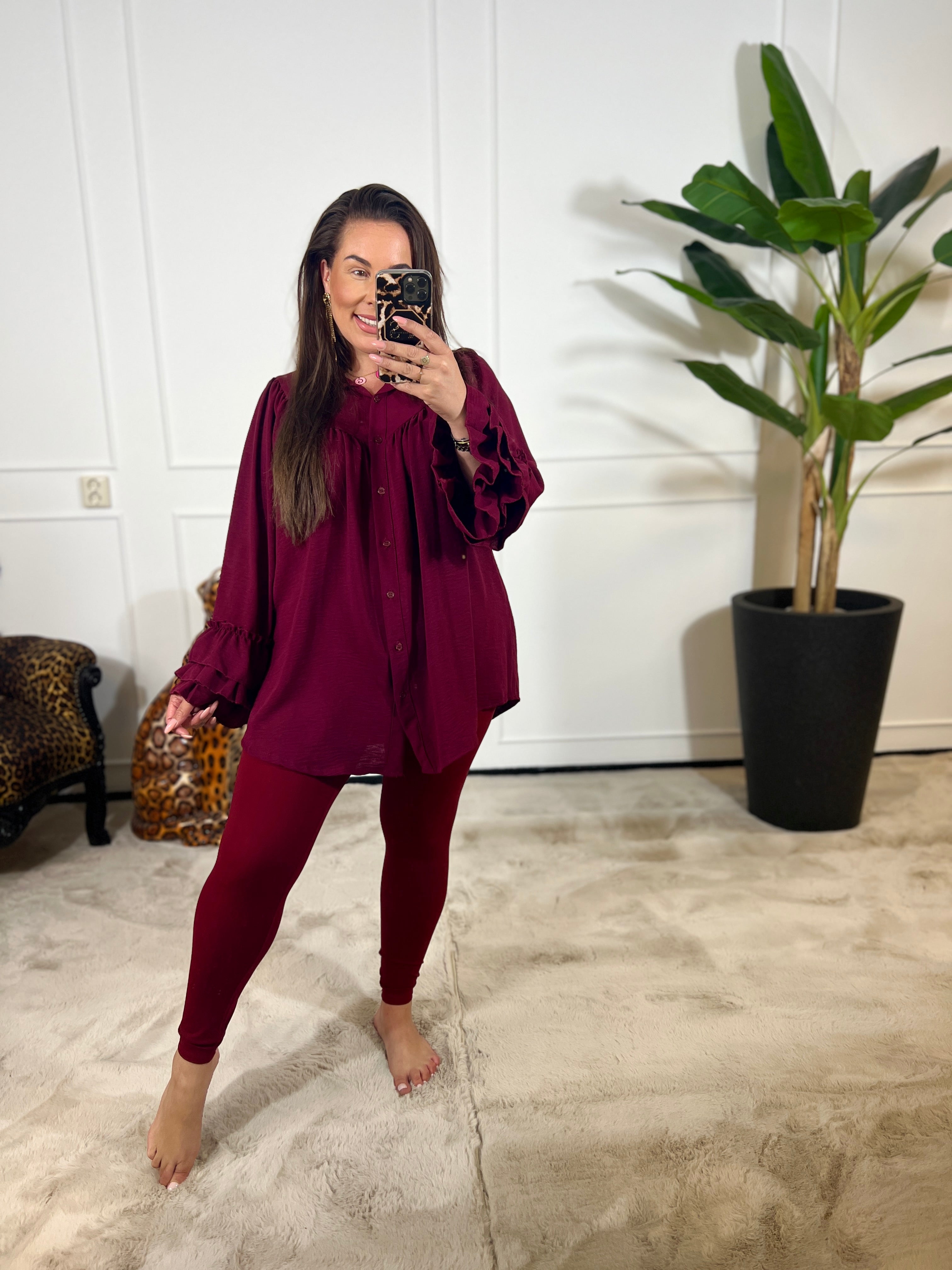 KENDALL BLOUSE GIPSY MOUW (T/M 48+)