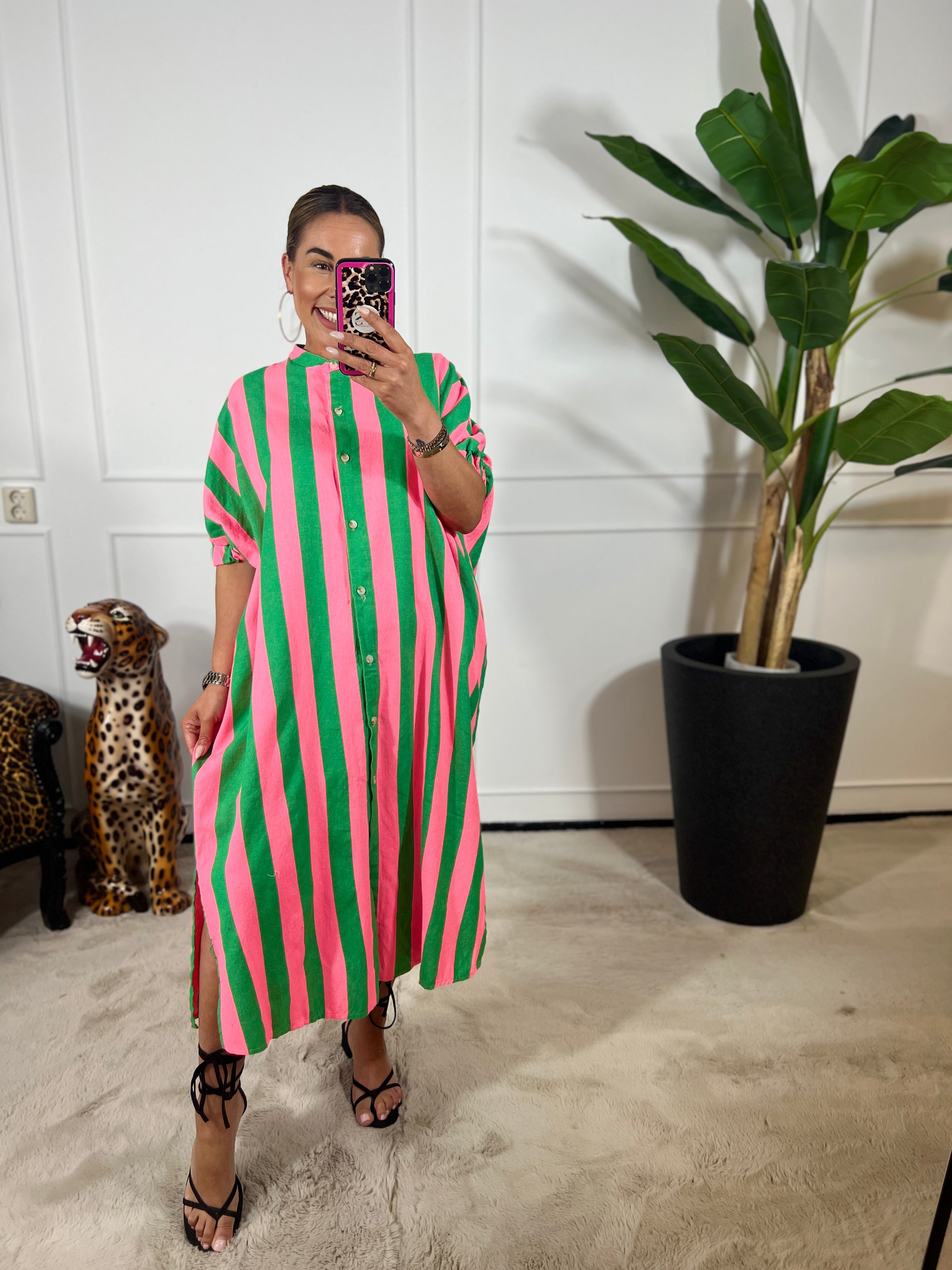 LOLA STRIPE DRESS