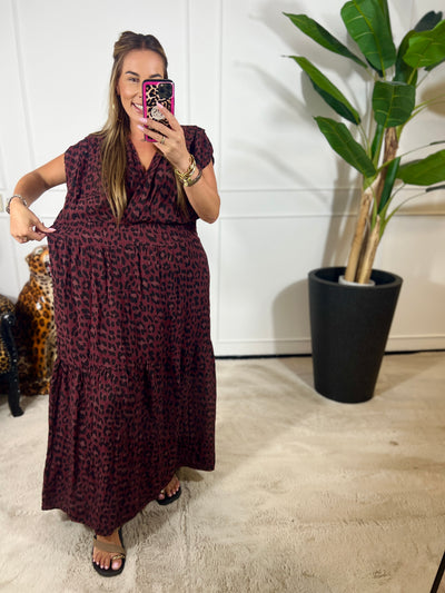 STEFFY PANTER MAXI DRESS