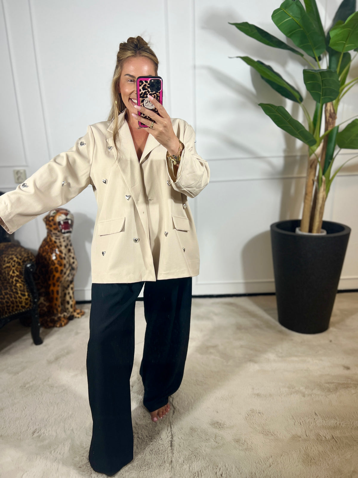 AMOUR HEART BLAZER
