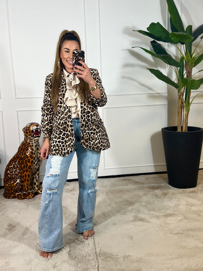 PANTERPRINT WOMAN BLAZER (IN MATEN) + VIDEO