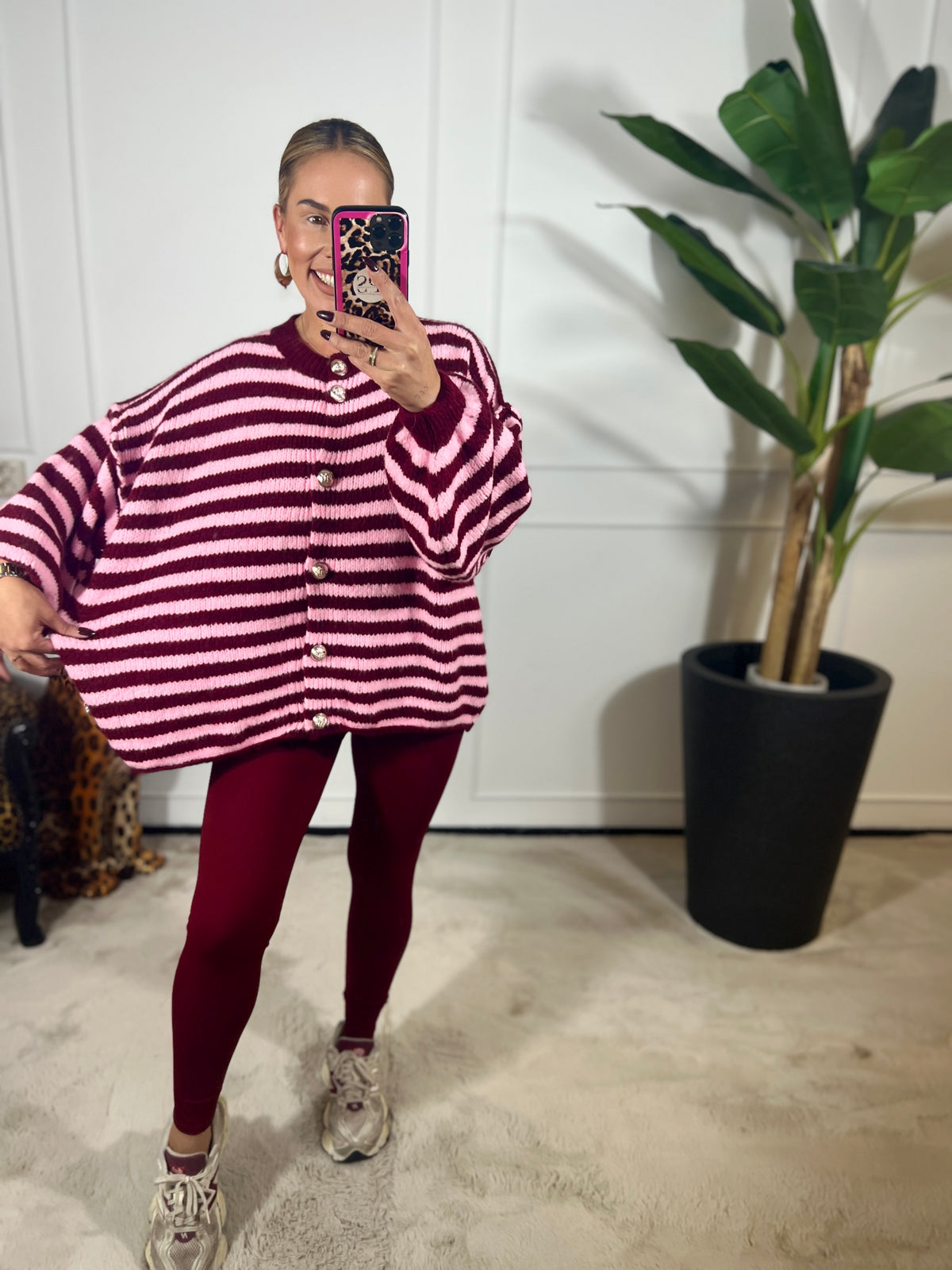 ROSALIE STRIPE CARDIGAN