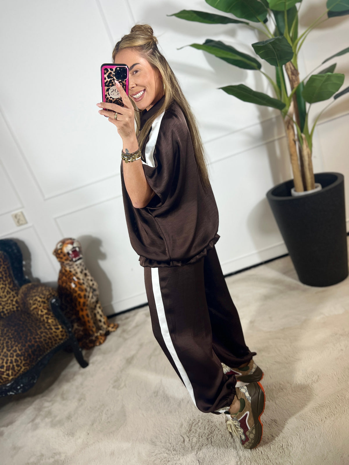 BRUCE SATIN COMFY SET