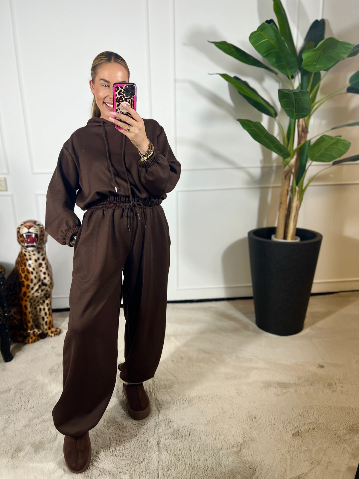 CROPPED COMFY SET