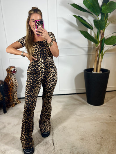 LEOPARD JUMPSUIT