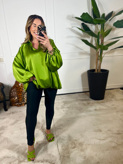 V-HALS BLOUSE (T/M 48) + VIDEO