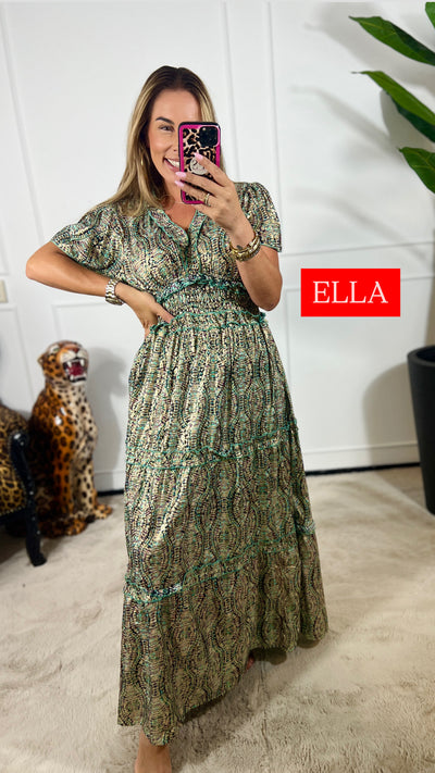 ELLA HANDGEMAAKTE IBIZA JURK