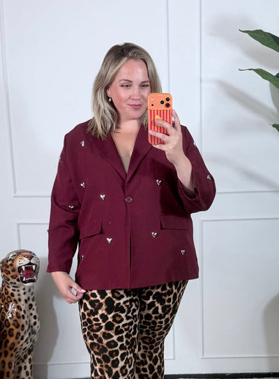 AMOUR HEART BLAZER