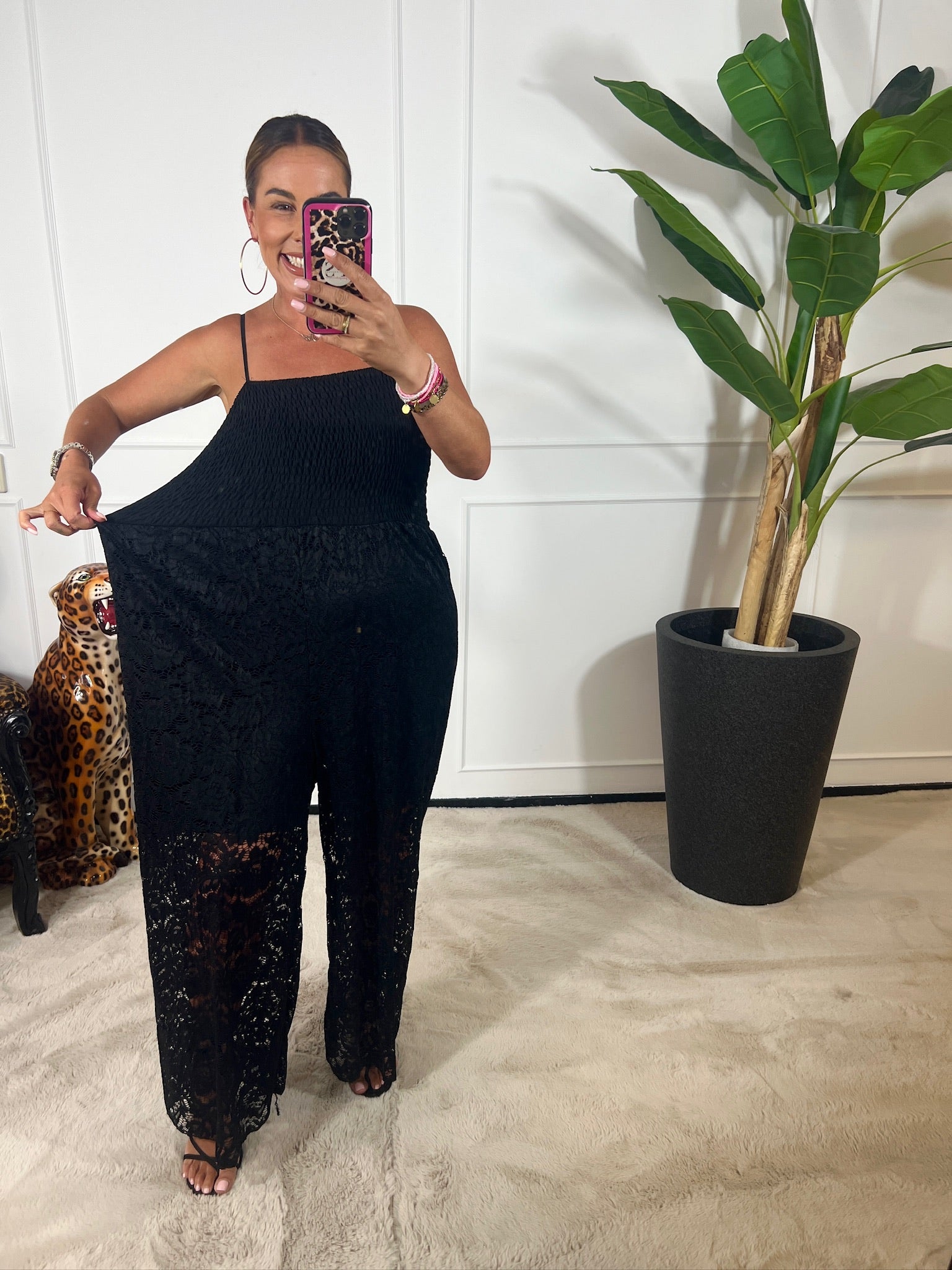 LIZZY LACE JUMPSUIT