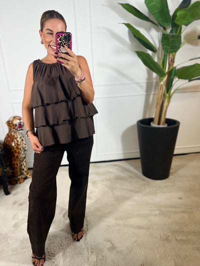 LILLY RUFFLE TOP