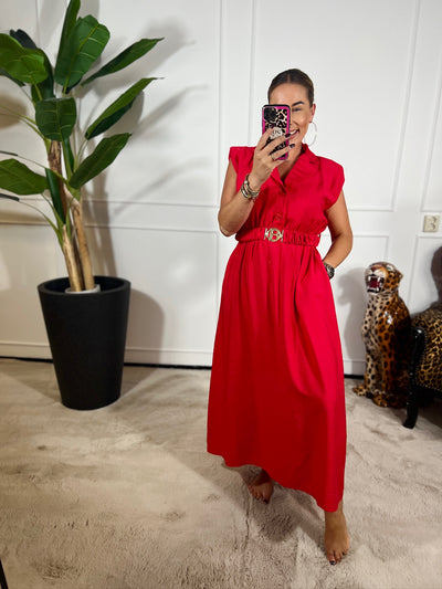 BENICE BELT DRESS