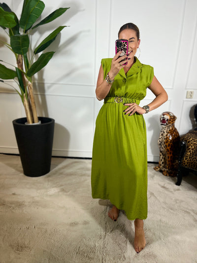 BENICE BELT DRESS