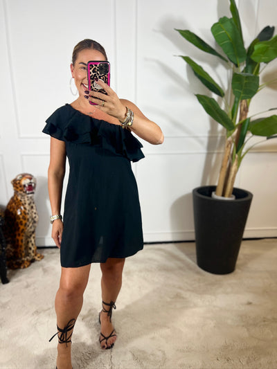 JANE ONE SHOULDER DRESS