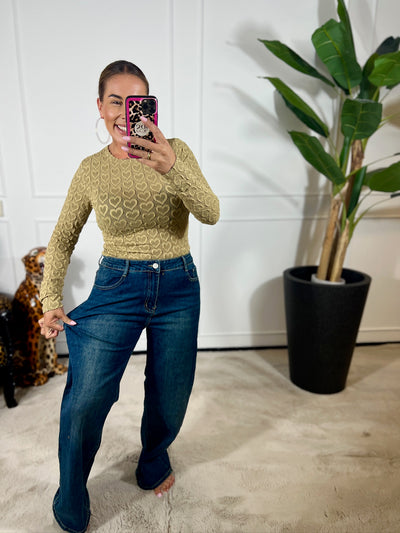KYRA WIDE LEG JEANS