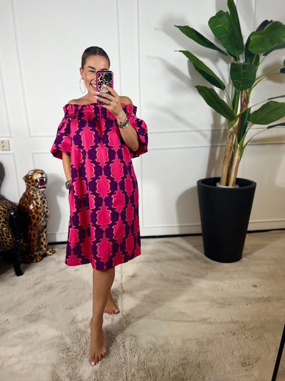 OFF SHOULDER MARBELLA DRESS