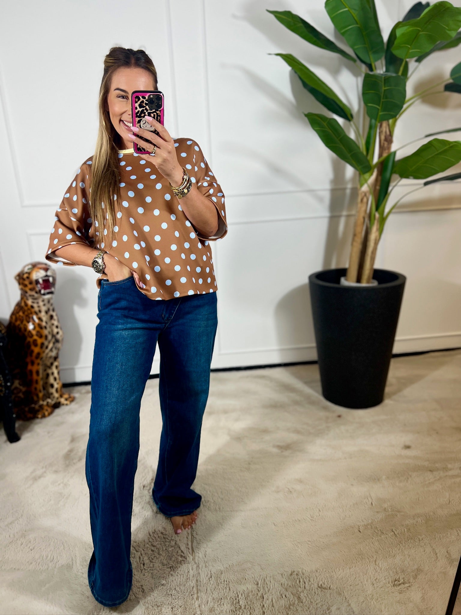 DEBBY DOTS TEE