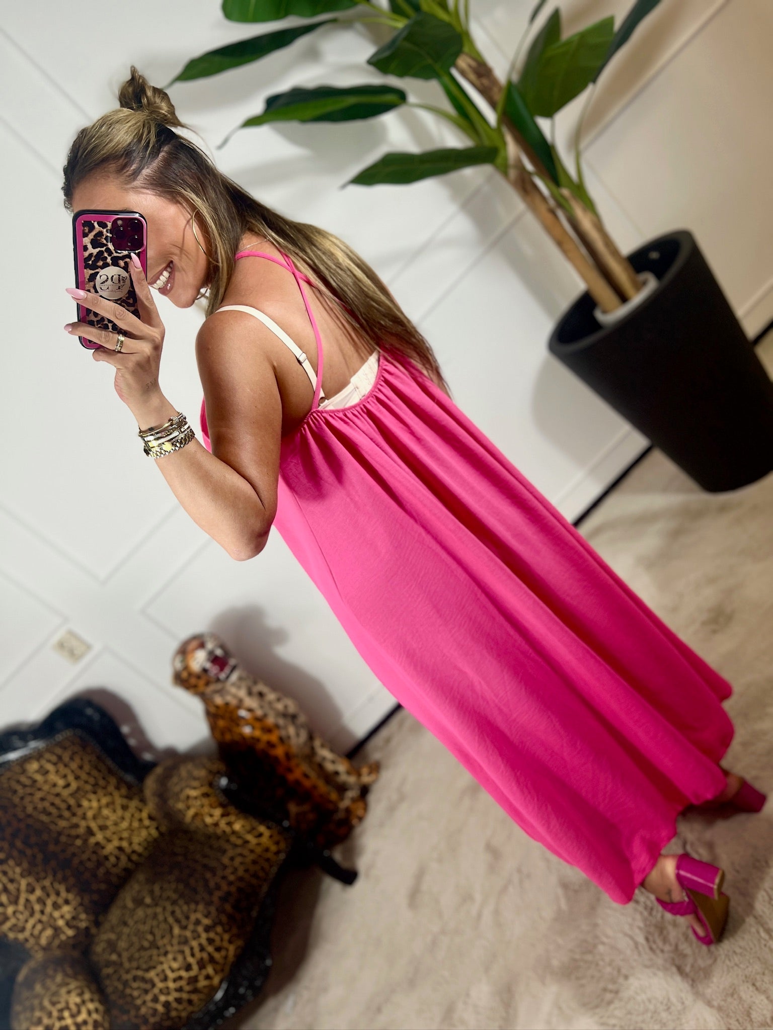 ROMY RUFFLE DRESS