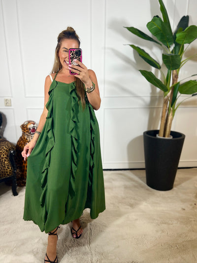 ROMY RUFFLE DRESS