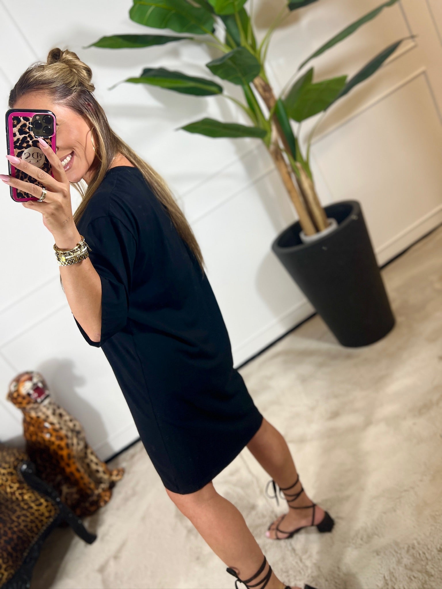 CHERRY TEE DRESS