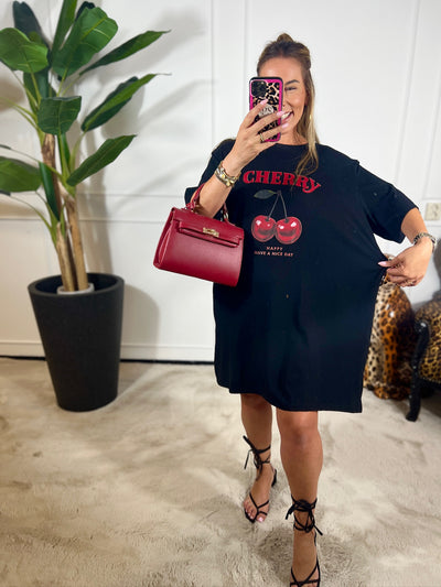 CHERRY TEE DRESS