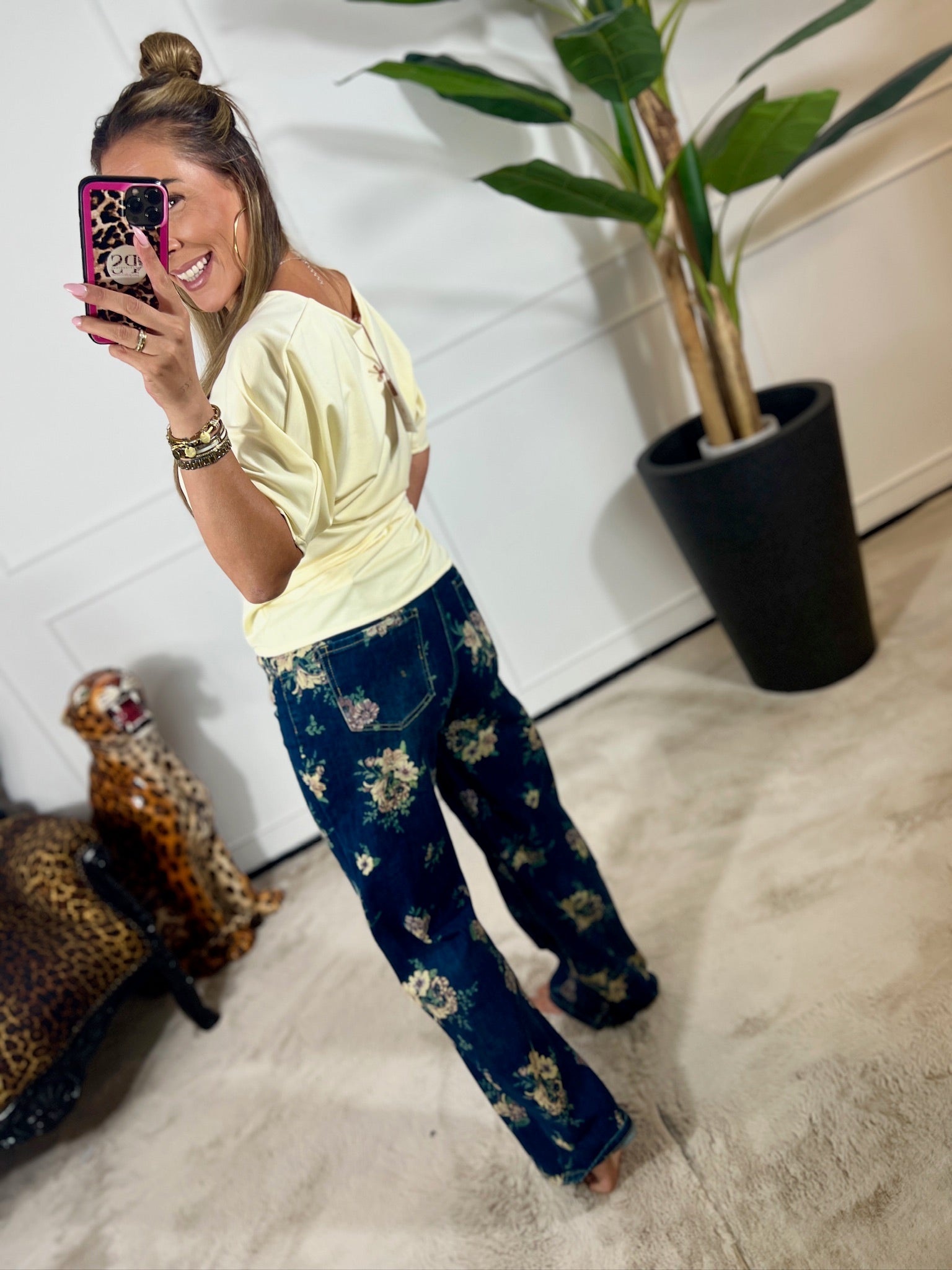 FLORENCE FLOWER JEANS