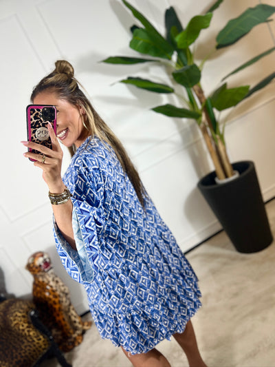 OCEAN BLUE DRESS