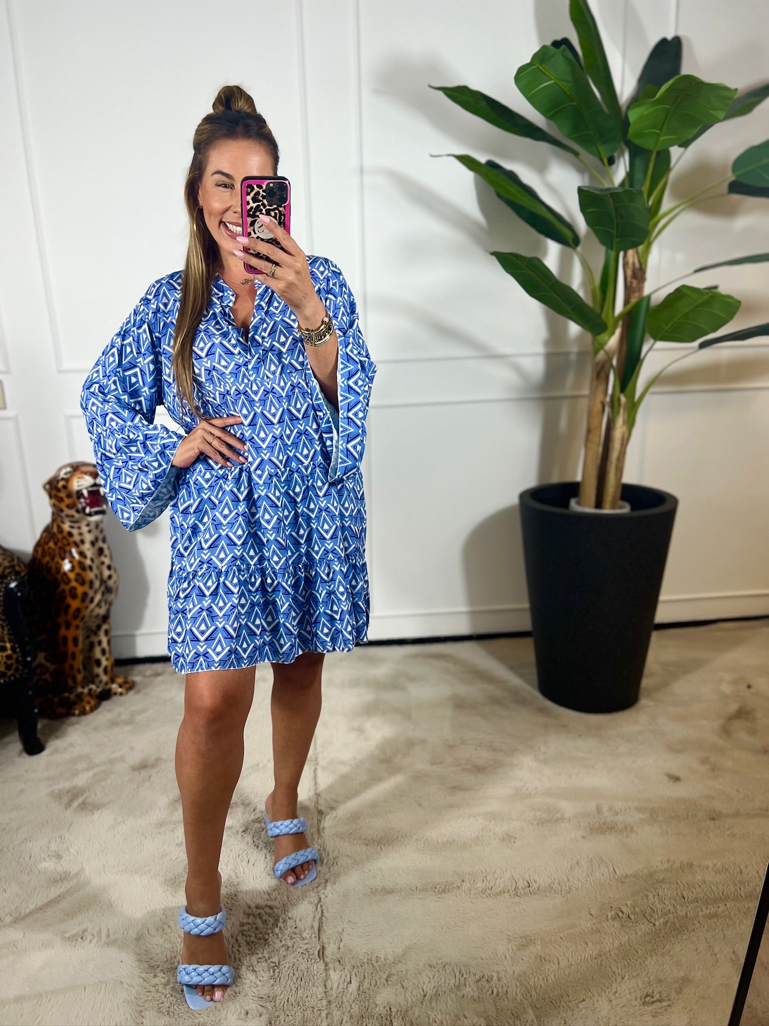 OCEAN BLUE DRESS
