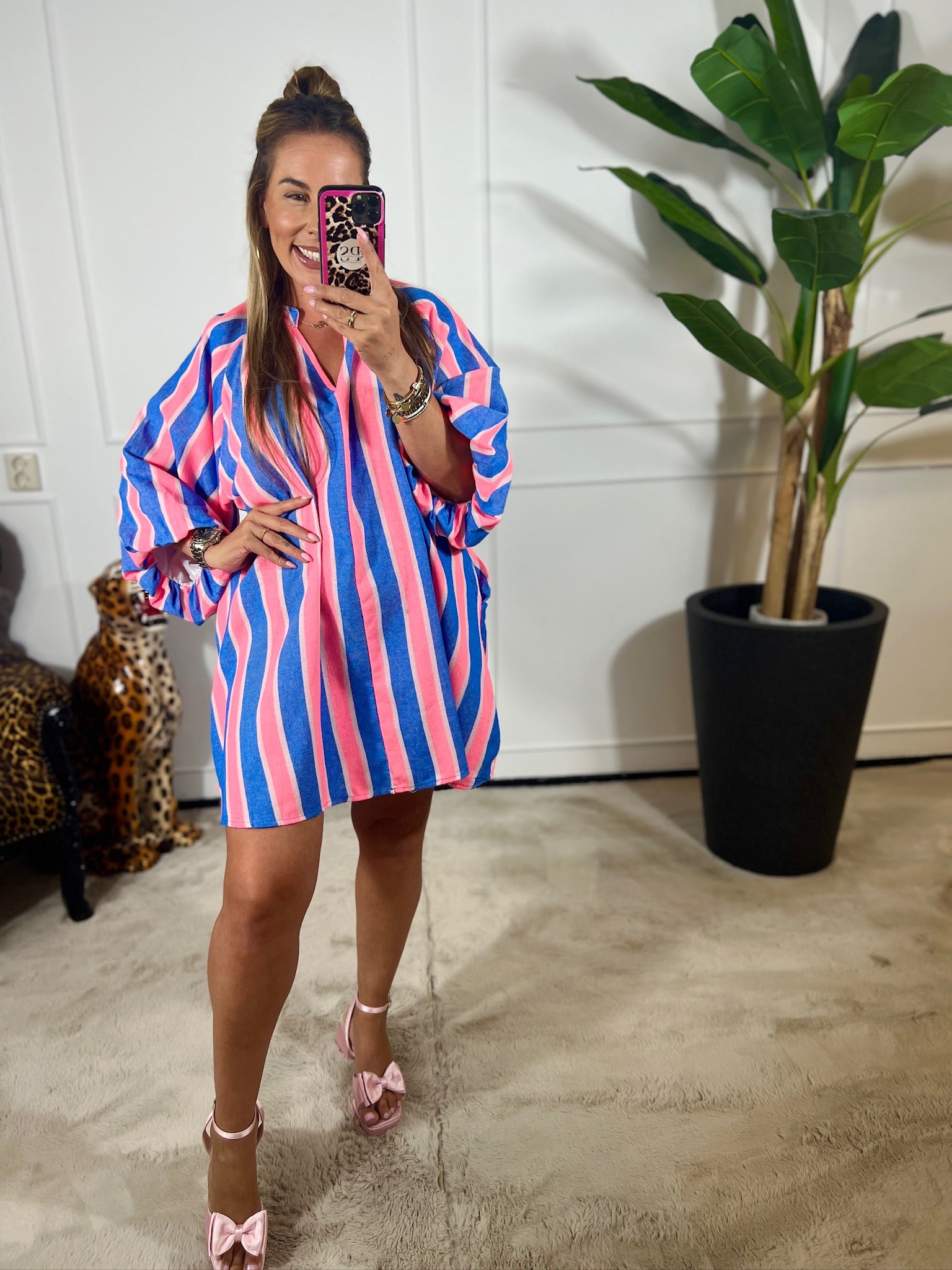 COCO STRIPE TUNIEK DRESS