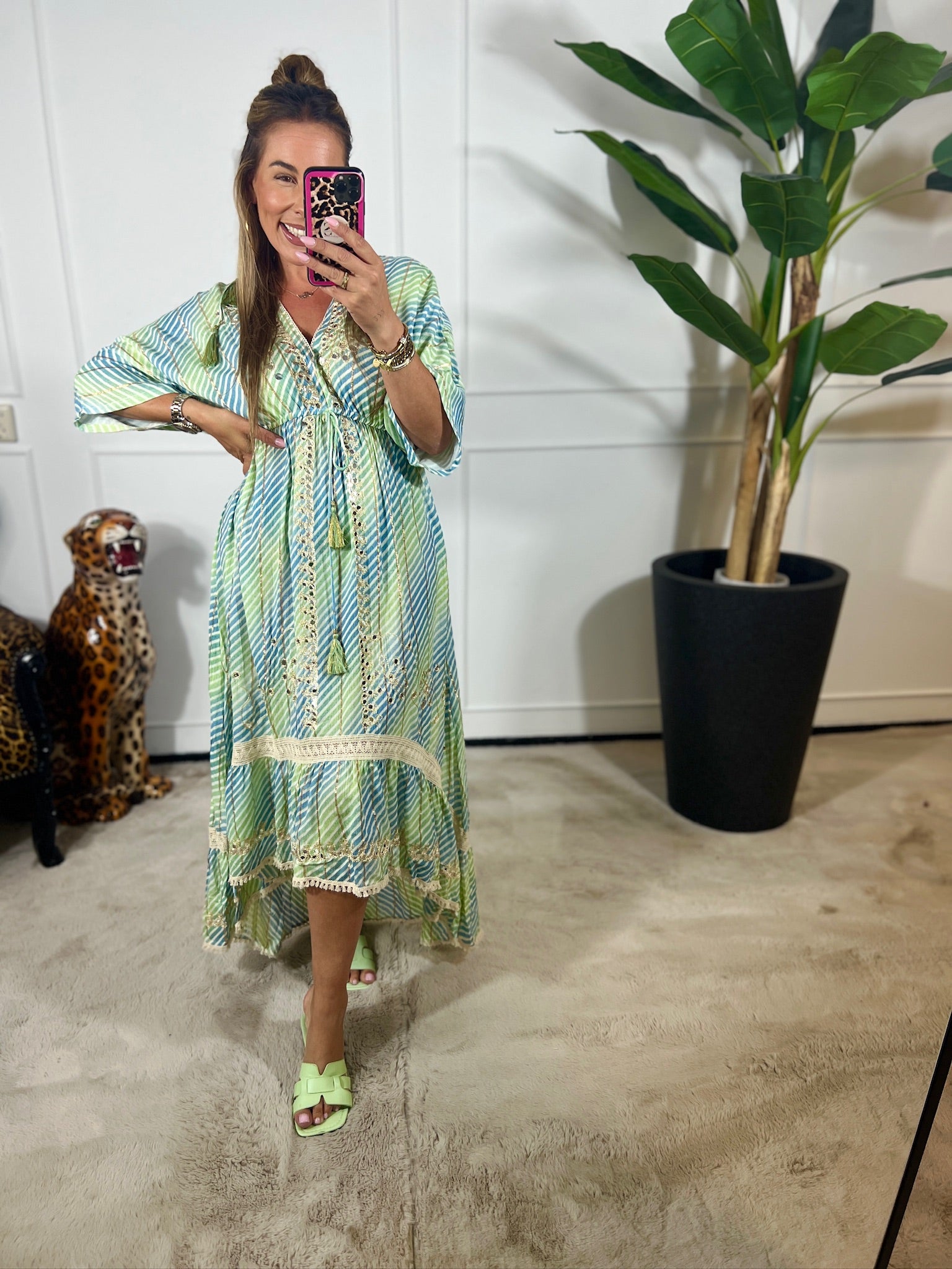 BOBBY BOHO MAXI DRESS